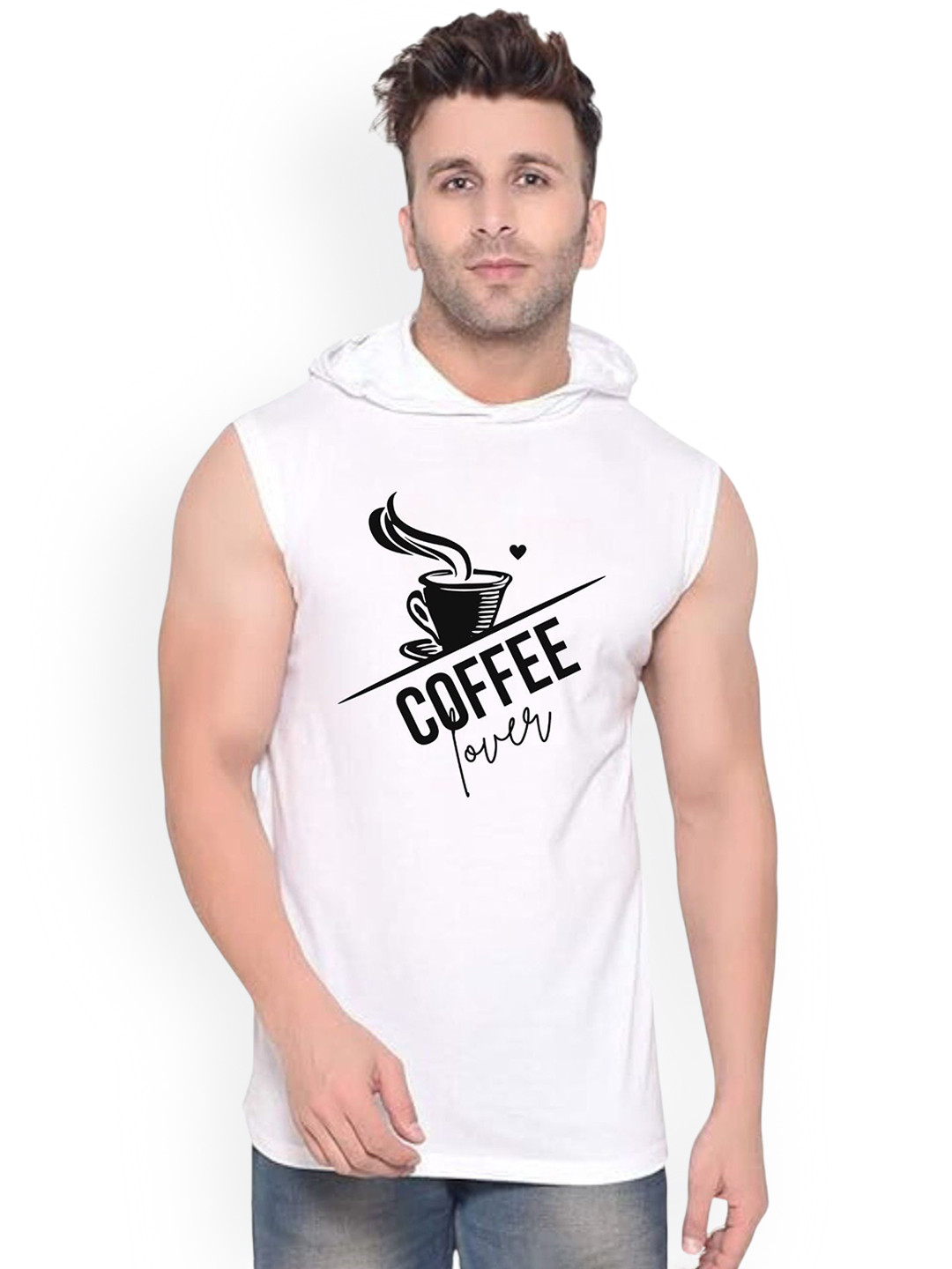 Fashnobic Coffee Printed Gym Vests K__print-158_gym_vest White M