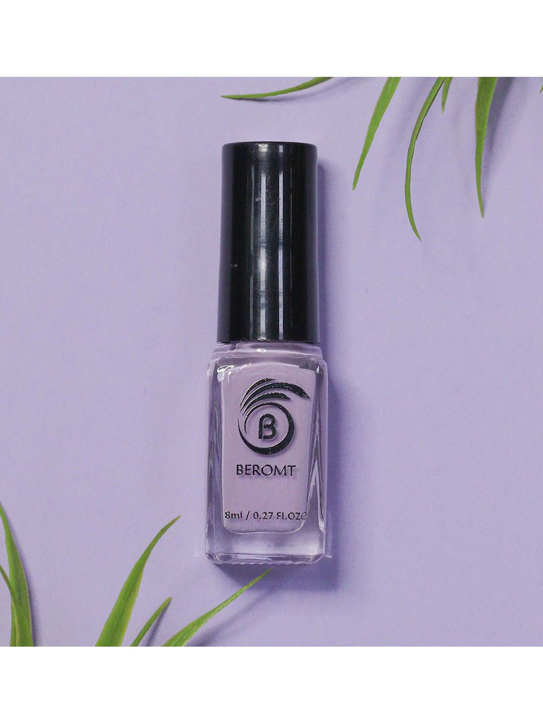 BEROMT Solid Twist Gel Finish Glossy Quick Dry Nail Polish - 8 ml - Lavender BNP7057
