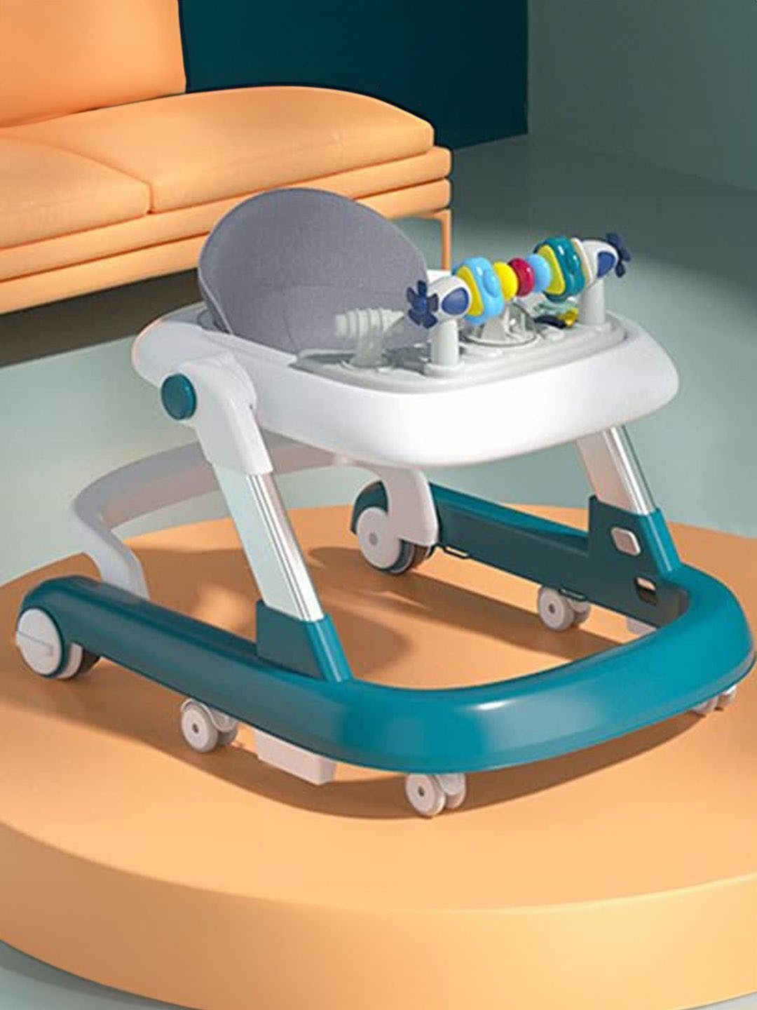 StarAndDaisy Infants Foldable Two-In-One Baby Walkers