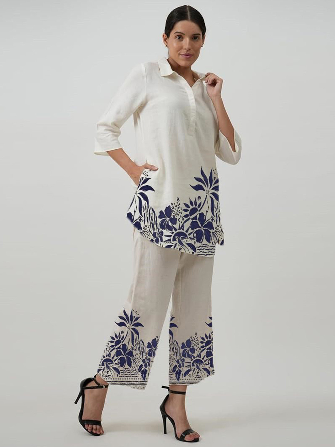 NK Textiles Printed Unstitched Dress Material