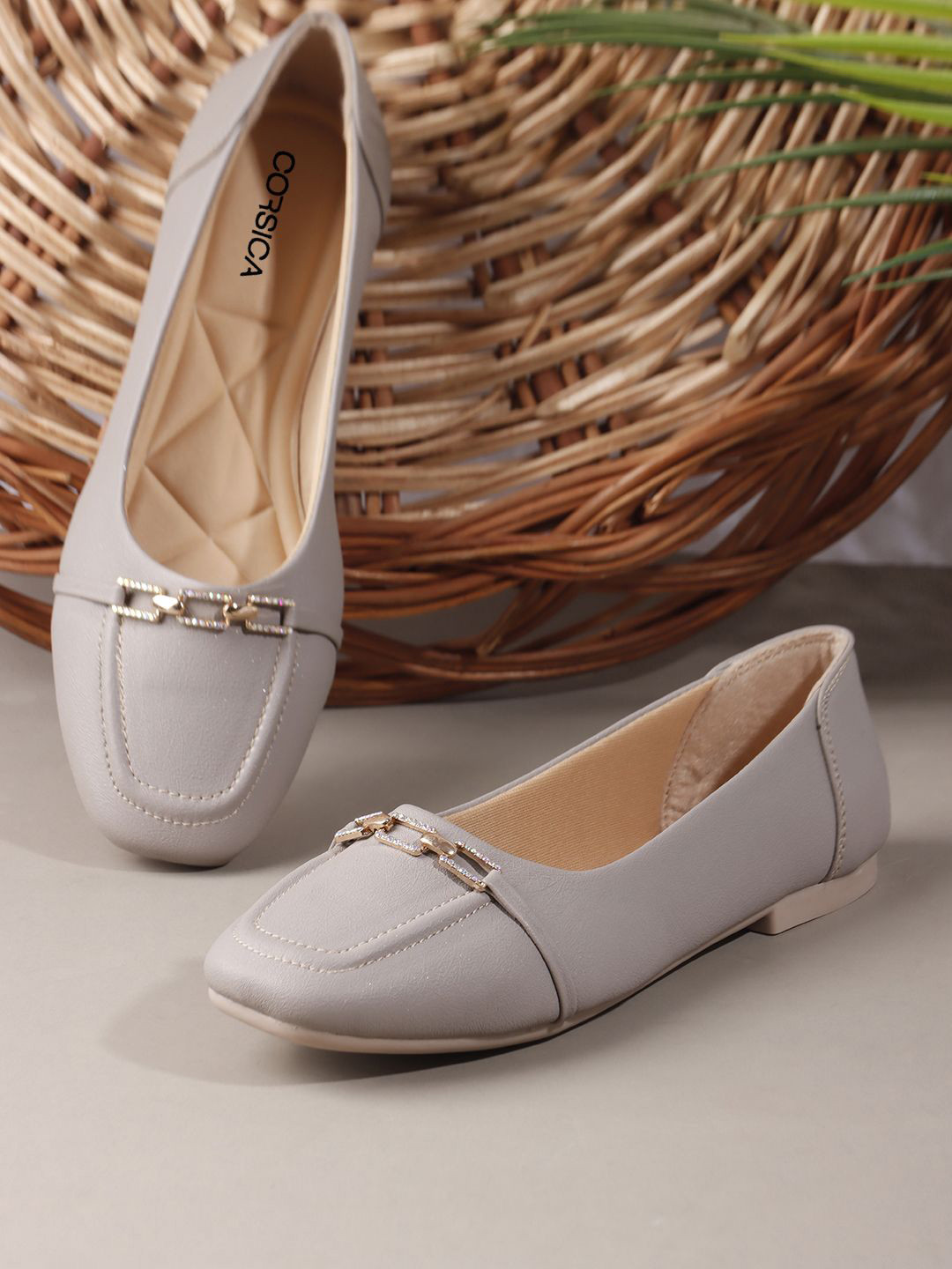 CORSICA Women Round Toe Ballerinas