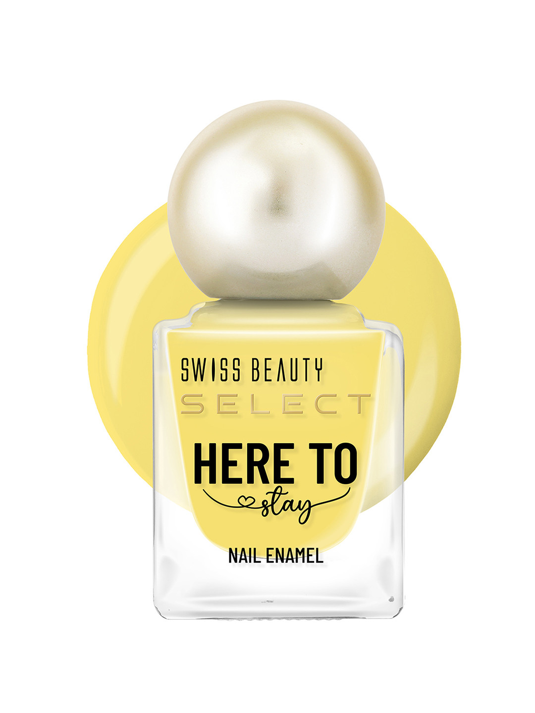 SWISS BEAUTY Select Here to Stay Long Lasting Nail Enamel 12 ml - Spectra Yellow 06