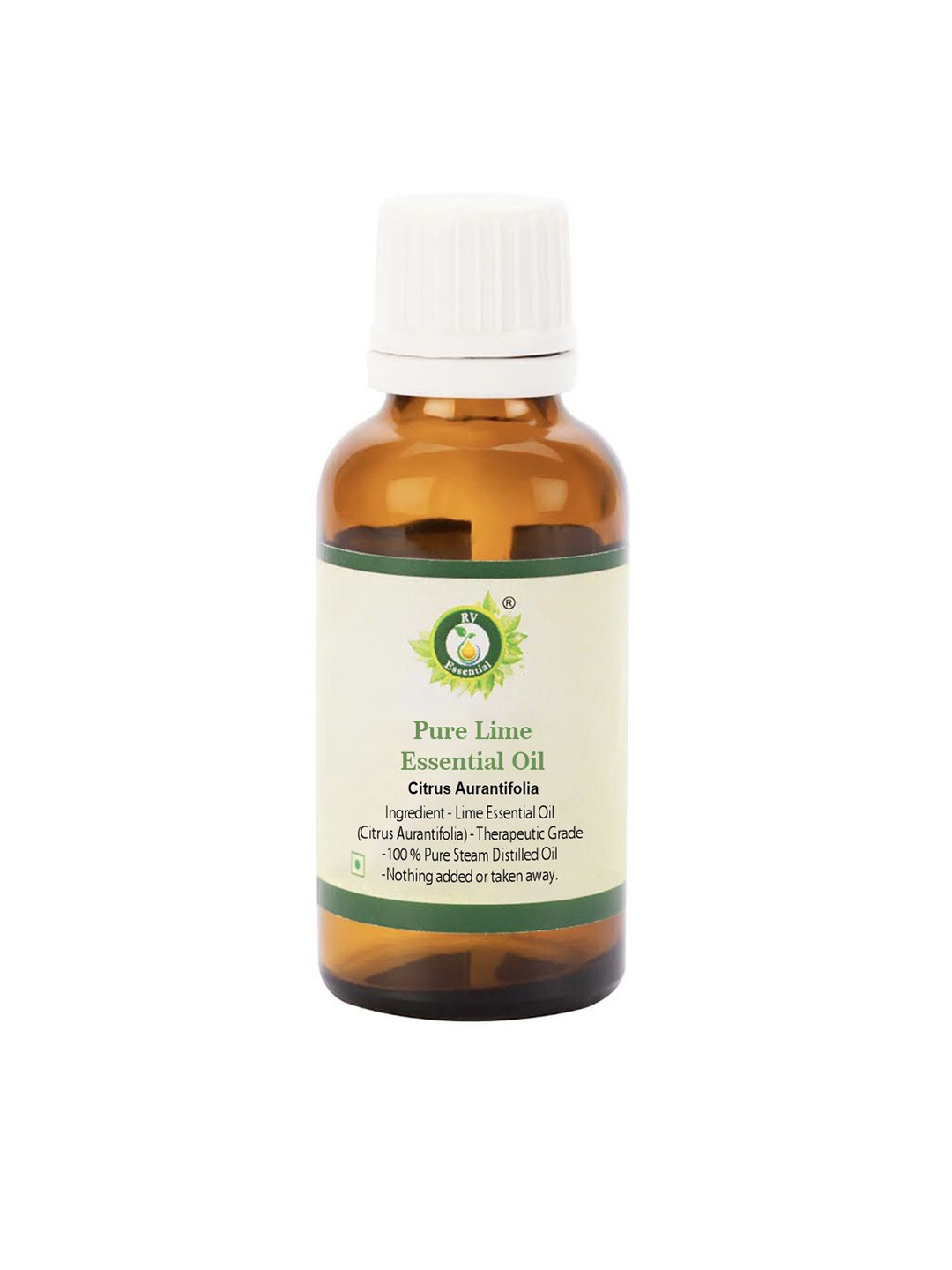 R V Essential Pure Lime Essential Oil - 50 ml