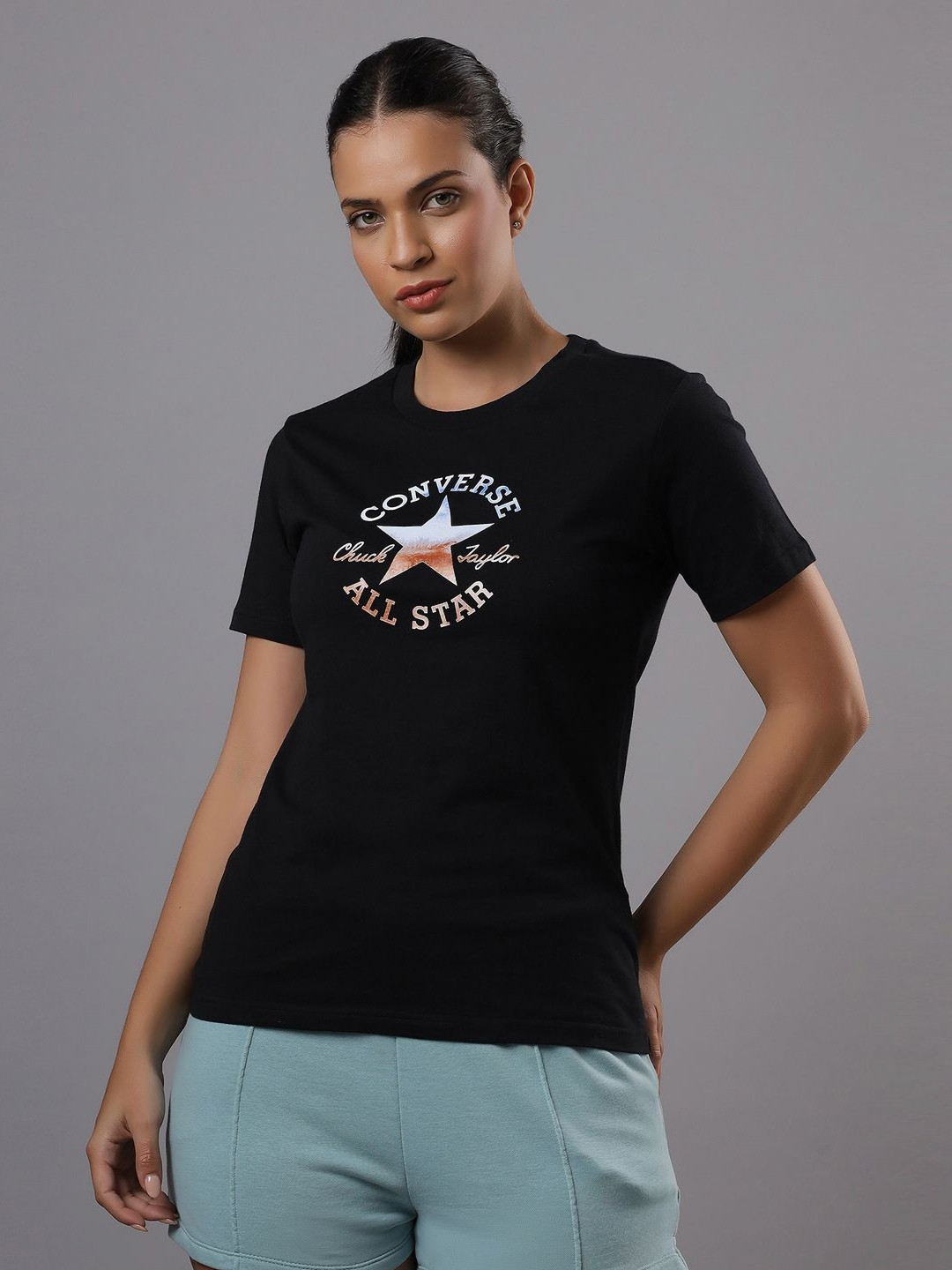 Converse Women Watercolor Chuck Taylor Cotton T-Shirt