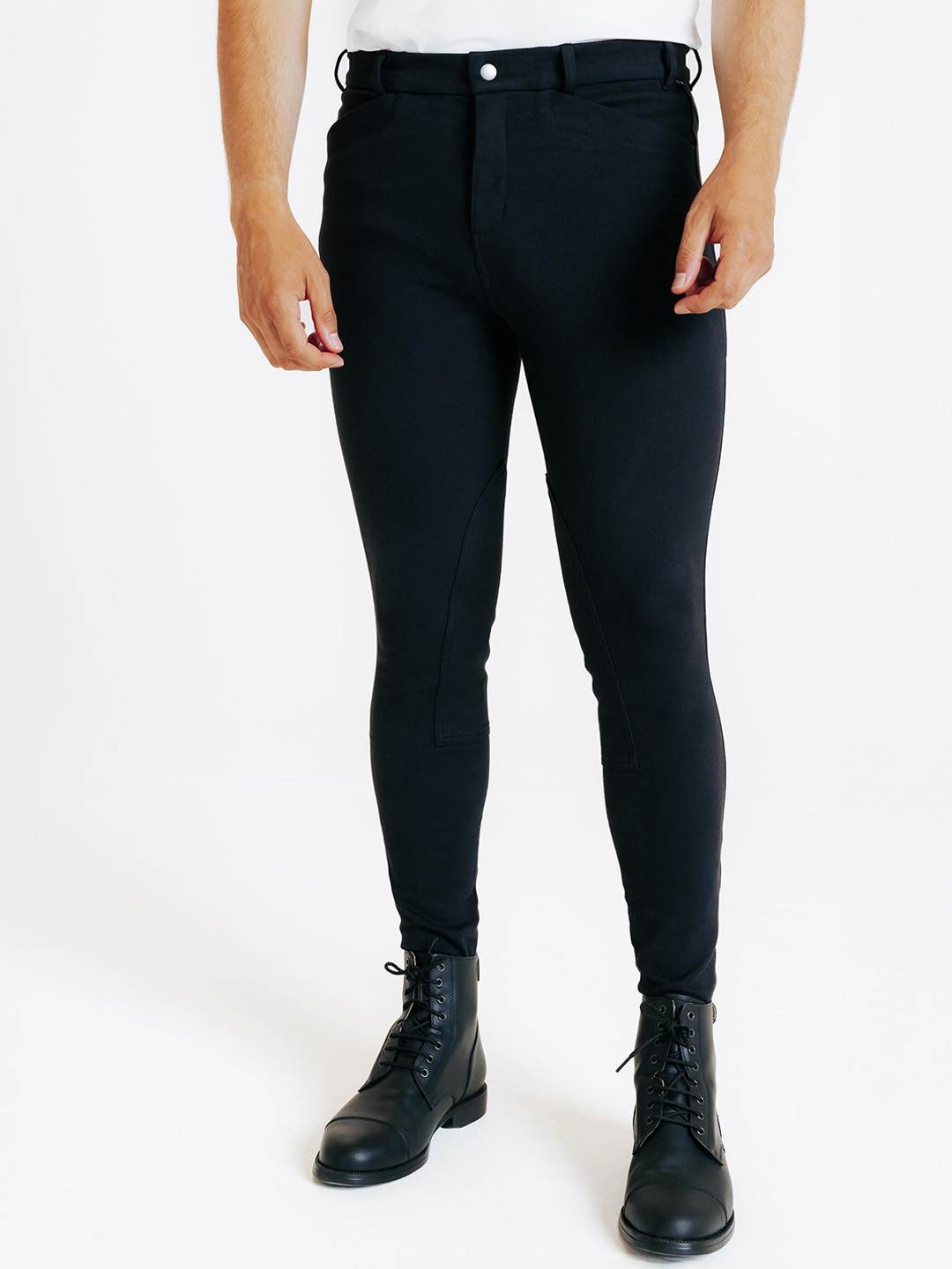 Decathlon FOUGANZA - Men Skinny Fit Horse Riding Regular Trousers