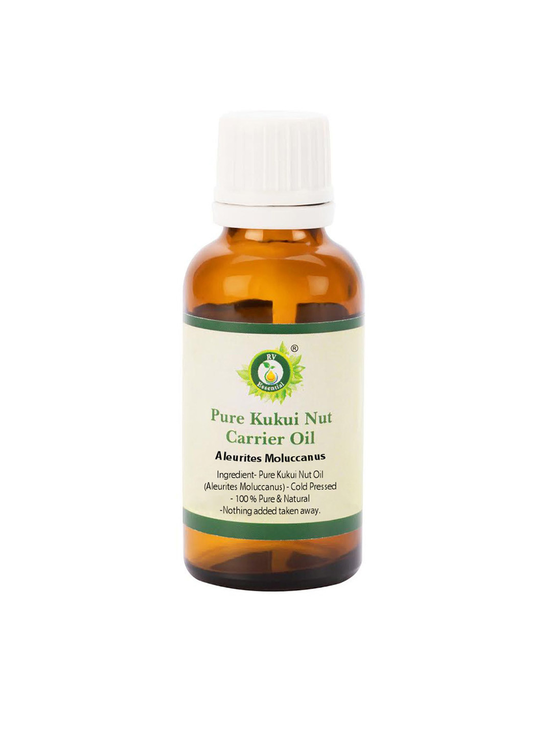 R V Essential Pure Kukui Nut Carrier Oil - 30 ml