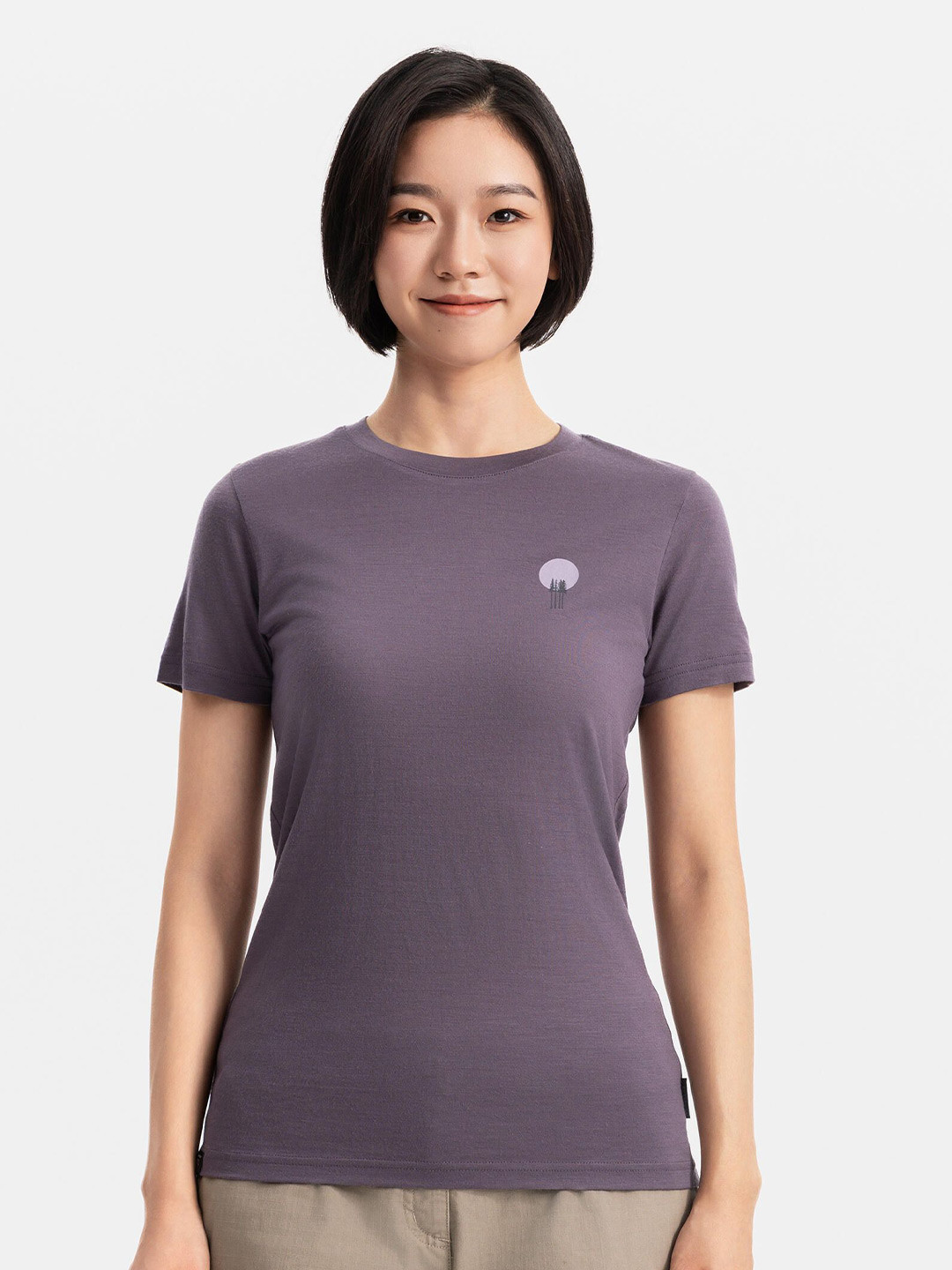 Decathlon SIMOND - Women Round Neck Short Sleeves Tshirt