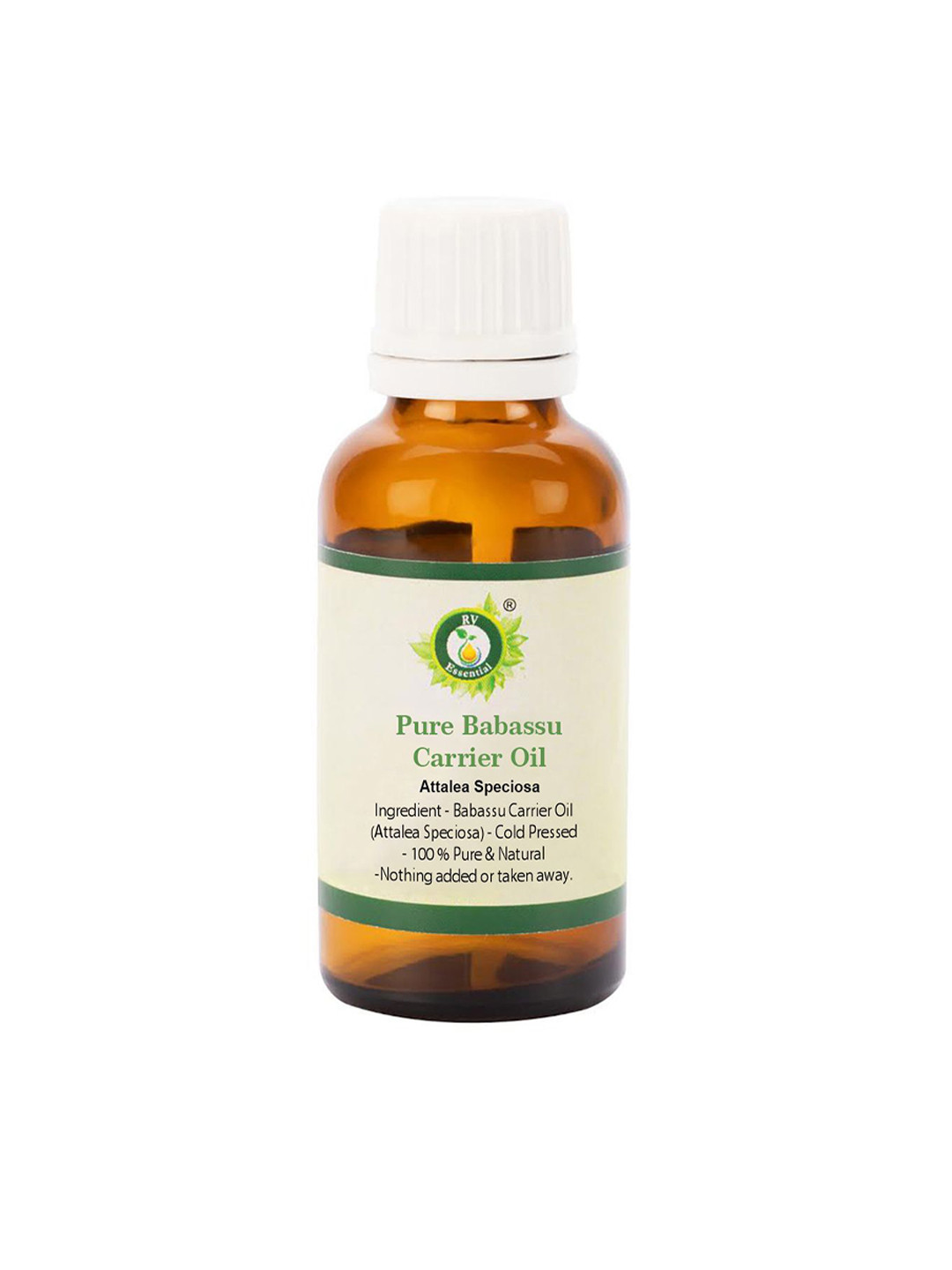 R V Essential Pure Babassu Alcohol Free Carrier Oil - 30 ml