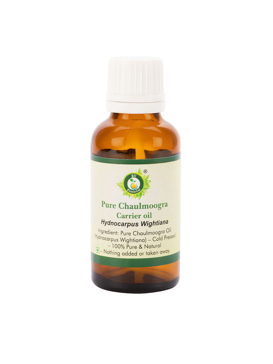 R V Essential Pure Chaulmoogra Carrier Oil - 15 ml
