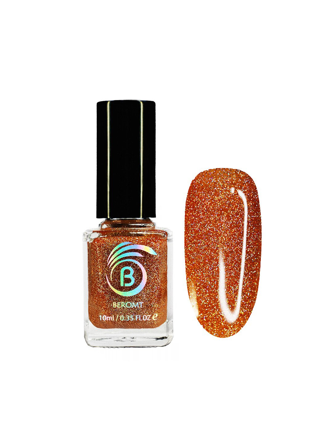 BEROMT Holographic Nail Polish - 10 ml - Lady In Gold 512