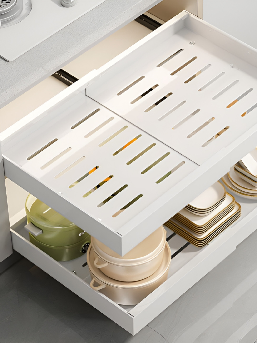 Sole Module White Super Strong Drawer Organiser