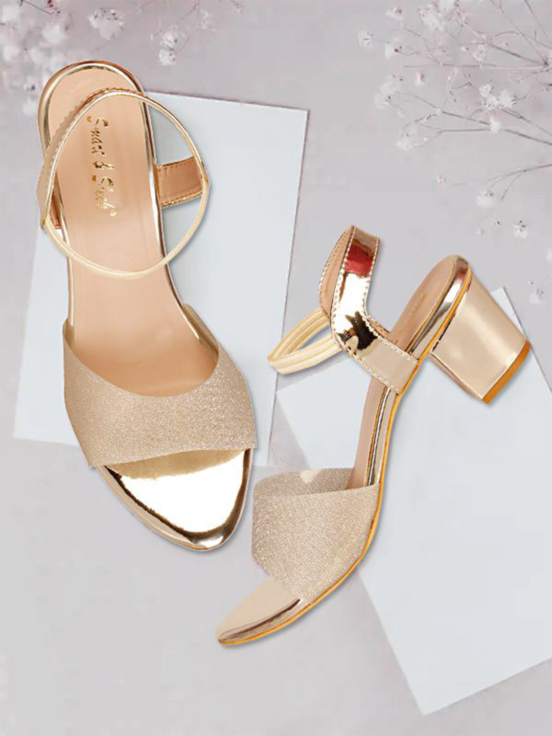 Smart & Sleek Women Pointed-Toe Block Heels