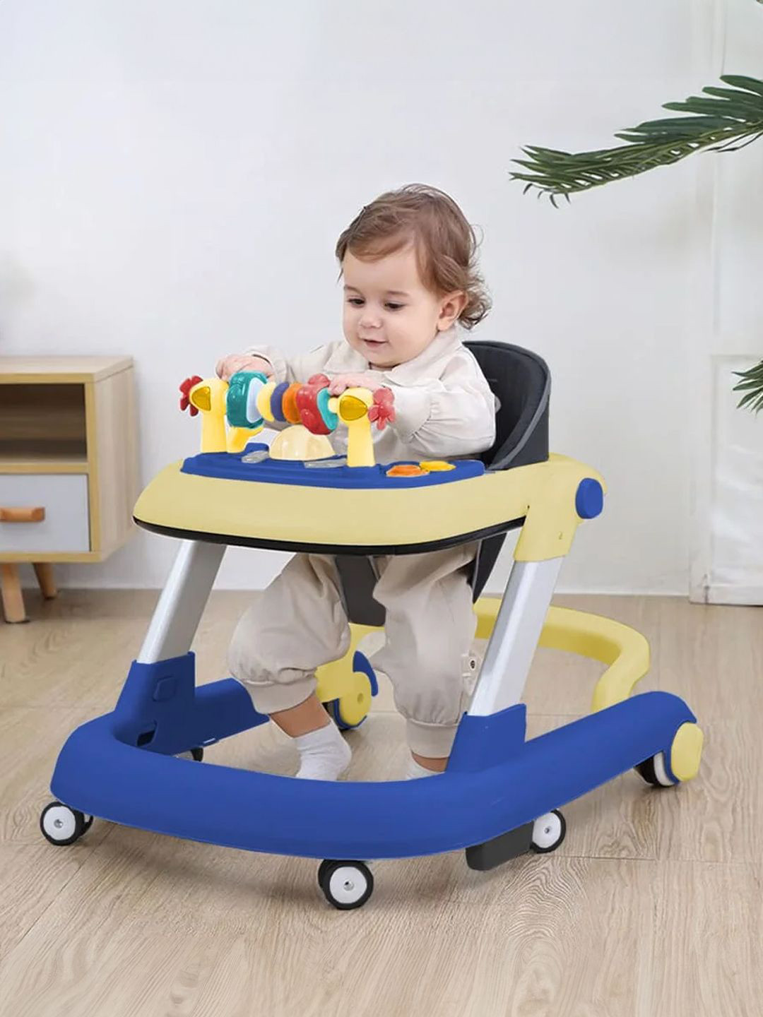 StarAndDaisy Kids Twin Step Baby Walker