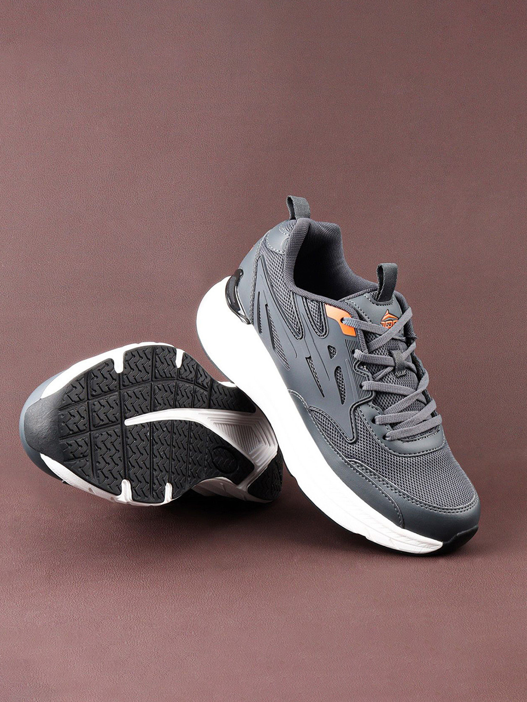 JQR Men RUBICON Grey Running Shoes