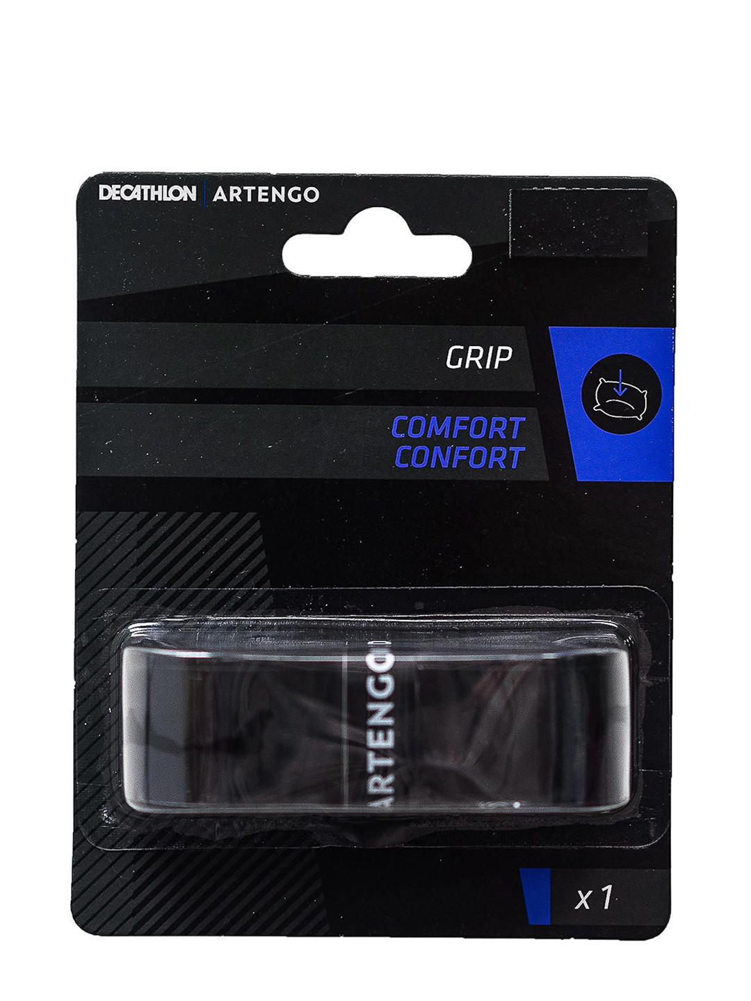 Decathlon ARTENGO Tennis Racket Base Grip Comfort Black