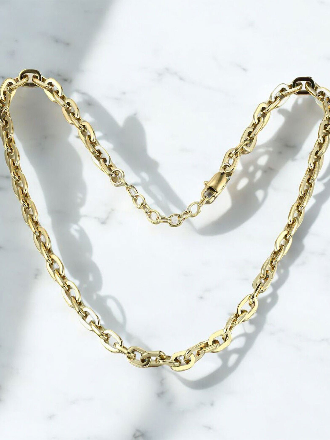 Aiza 18KT Gold Plated Interlude Necklace