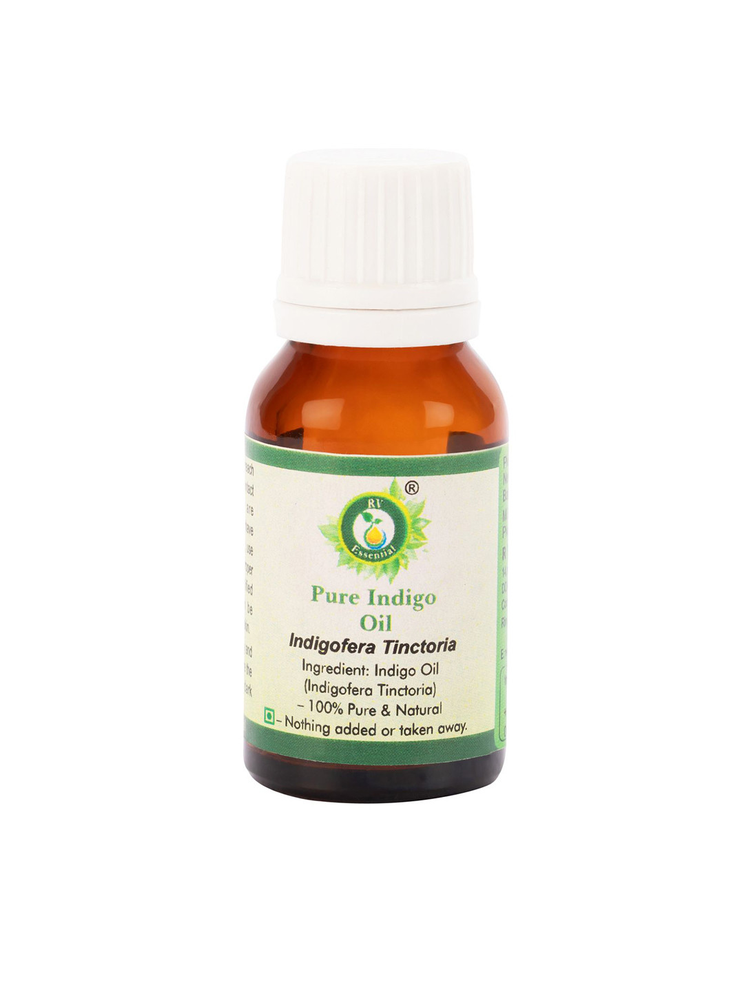 R V Essential Pure Indigo Alcohol Free Oil - 10 ml