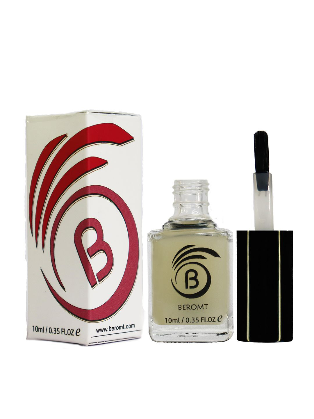 BEROMT Nail Care Glossy Quick Dry Matte Top Coat - 10 ml - Nude BNP103