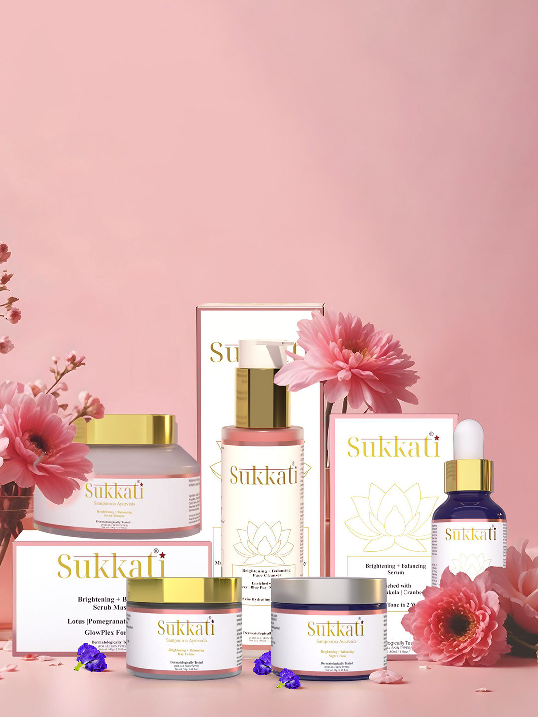 Sukkati Brightening + Balancing Day Cream With SPF 30 PA ++++ - 50 g