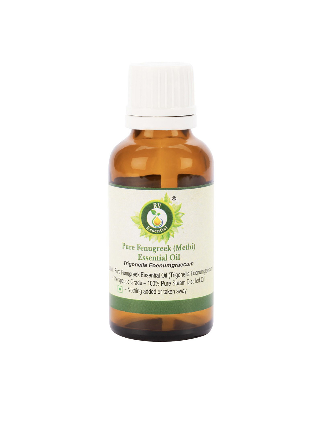 R V Essential Pure Fenugreek (Methi) Alcohol Free Essential Oil - 50 ml