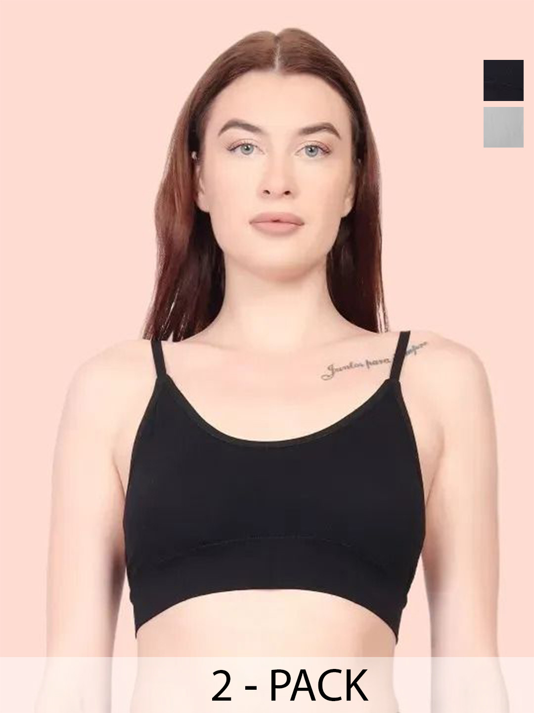 VS Beauti Pack of 2 Full Coverage Lightly Padded  Seamless All Day Comfort Bra