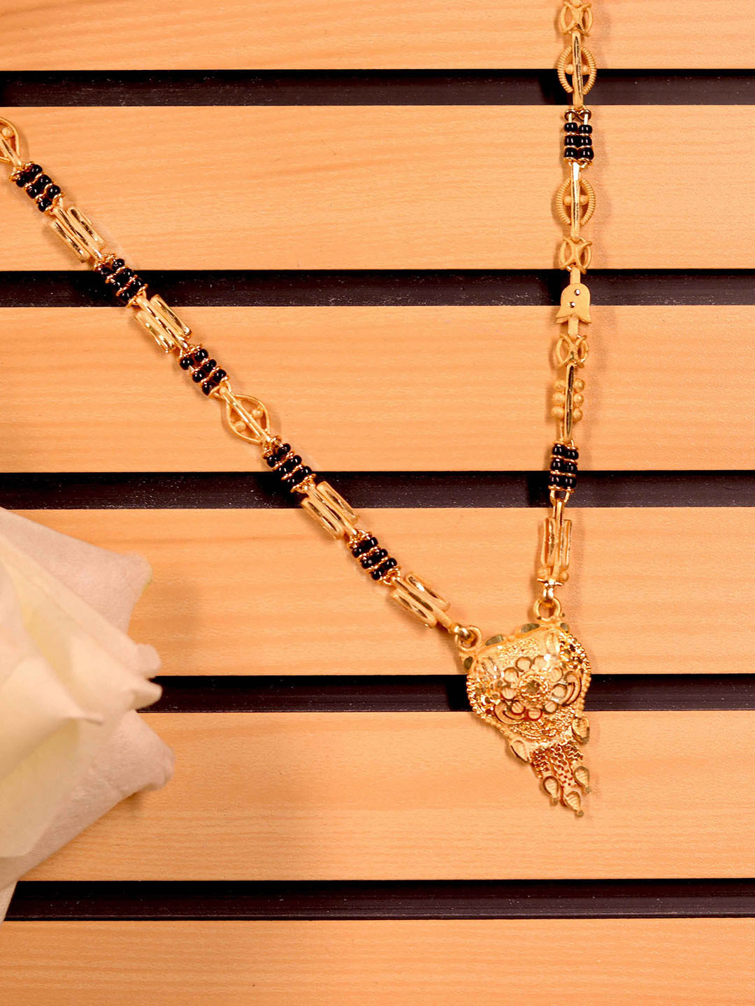 GOLD CASH Gold-Plated Mangalsutra