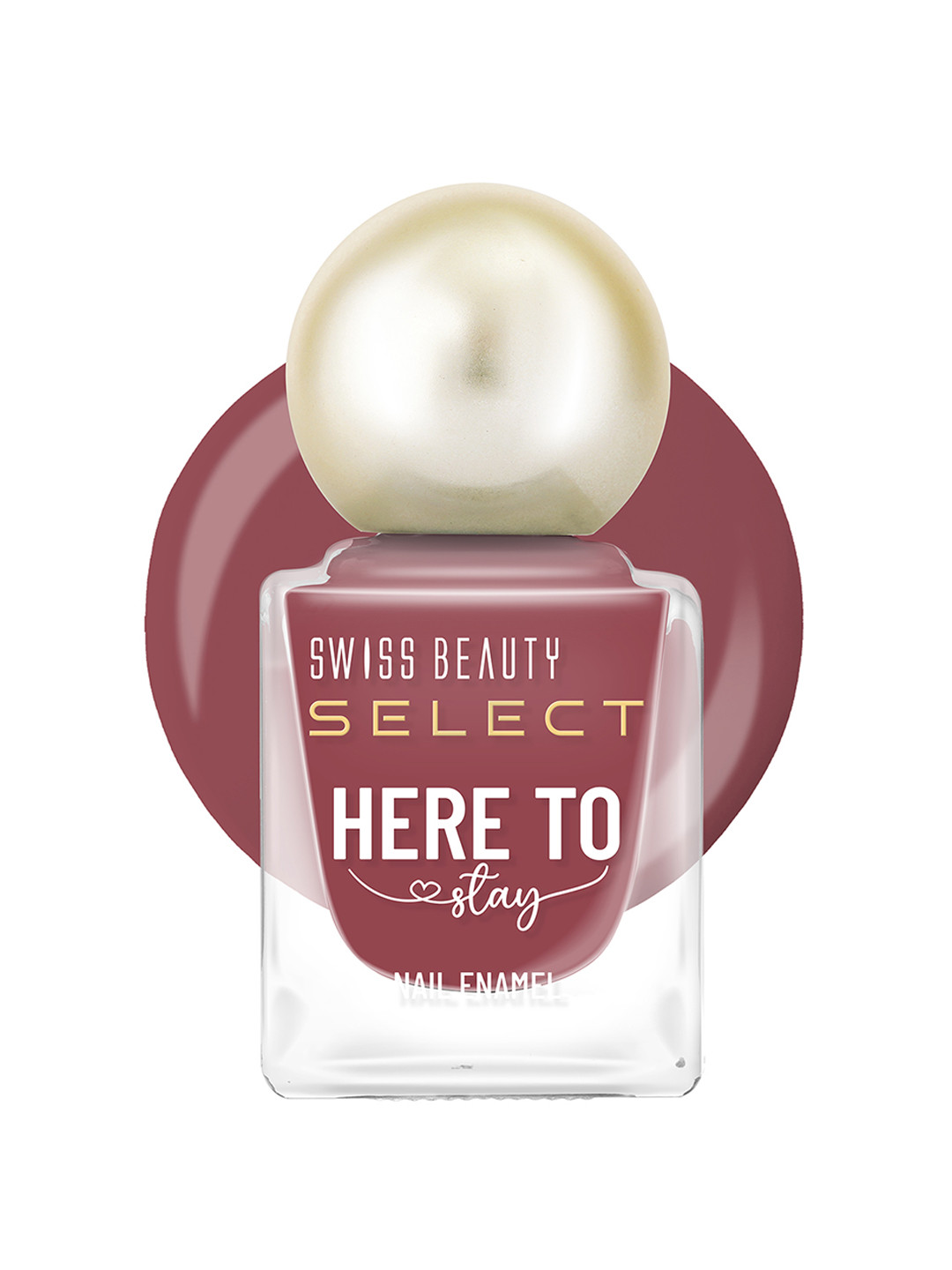 SWISS BEAUTY Here To Stay Waterproof Nail Enamel 12ml -  Rusty Copper 17