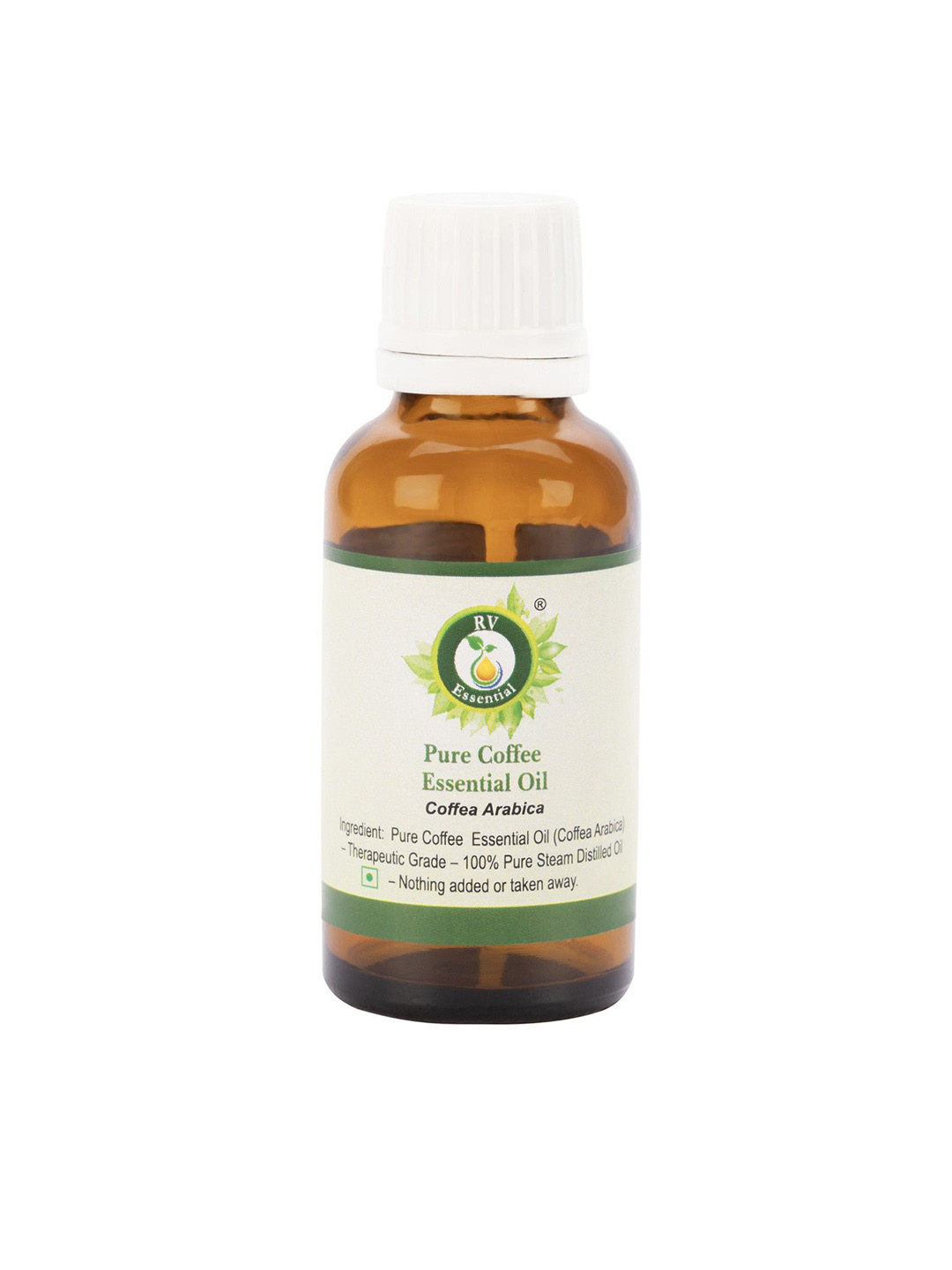 R V Essential Pure Coffee Alcohol Free Essential Oil - 10 ml