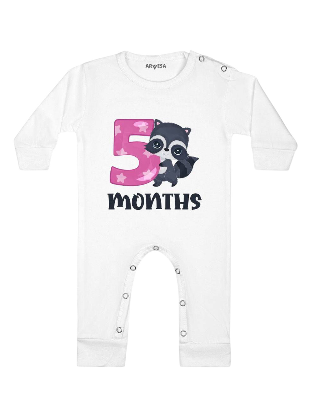 Arvesa 5 Month Printed Bodysuit