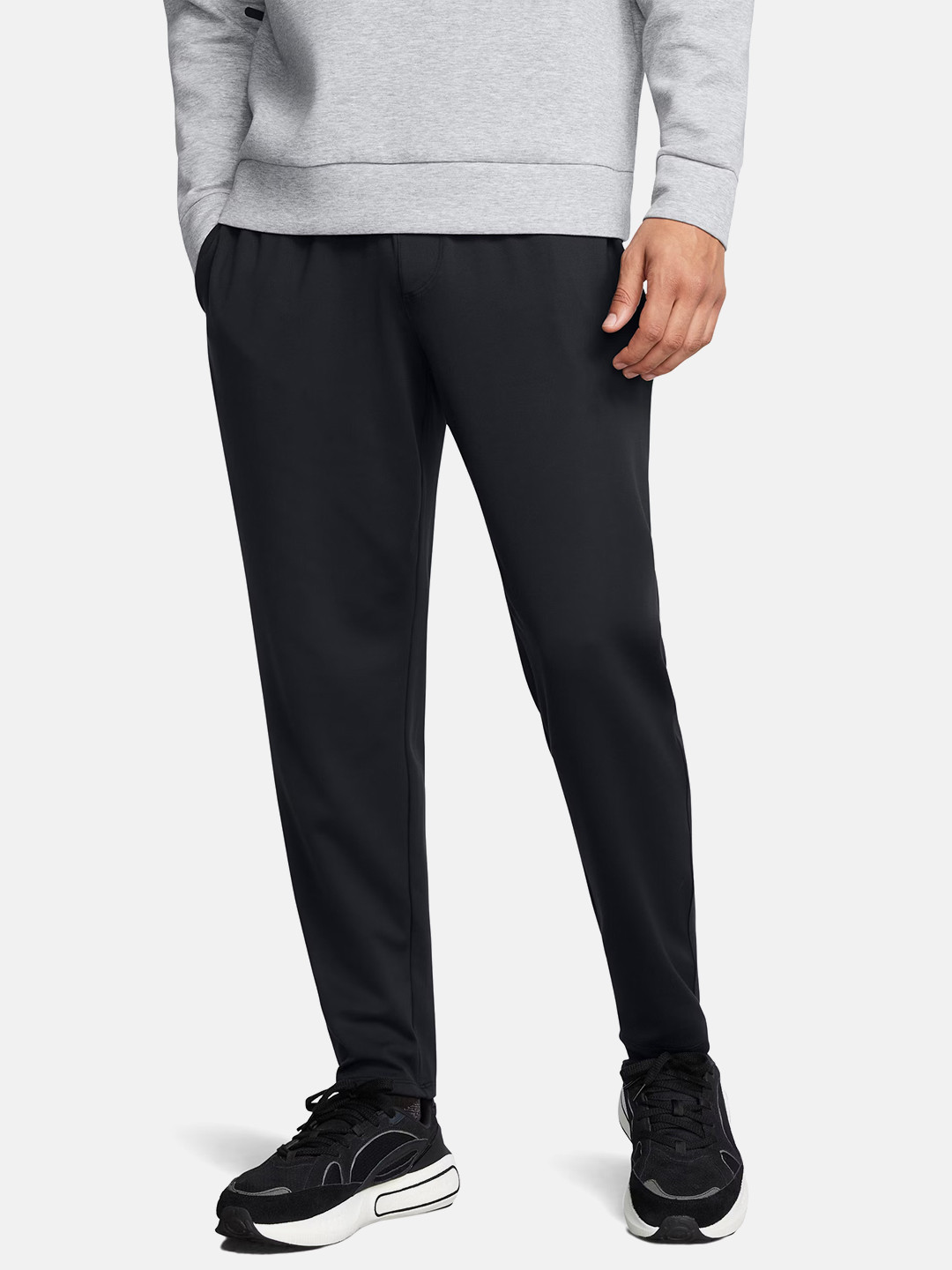 UNDER ARMOUR Men Mid-Rise 4-Way Stretch Tapered Fit Motion Training Track Pants