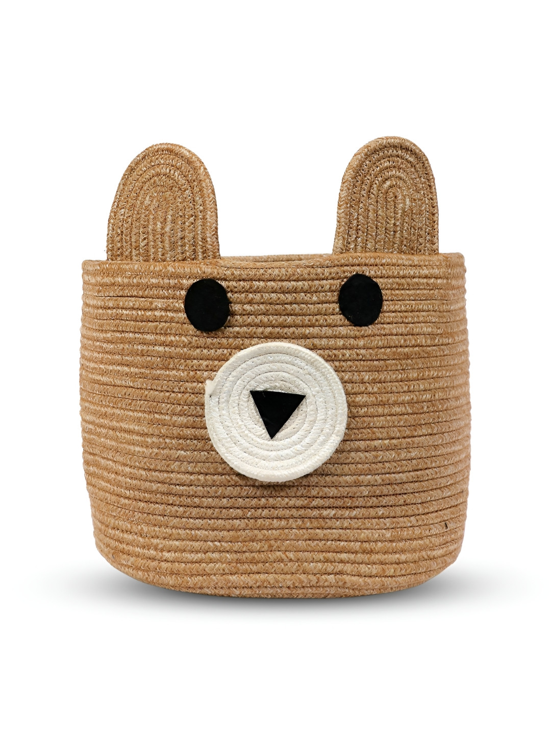 Ariya Storage Basket Dark Grey Cotton Blend Multipurpose Toy Organizer