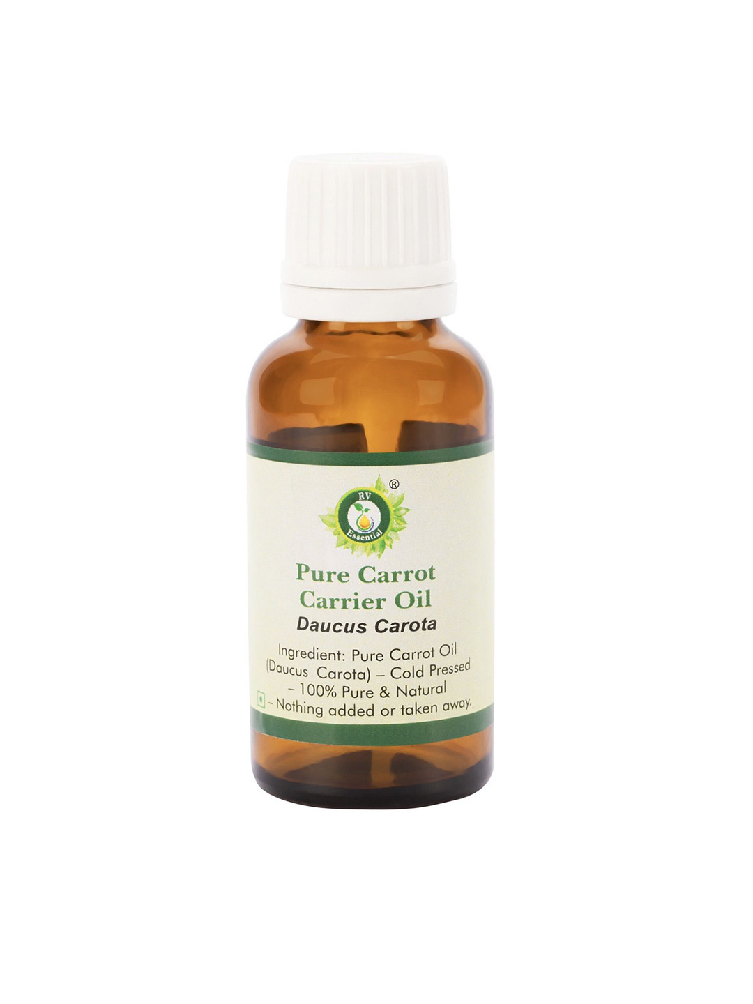 R V Essential Pure Carrot Carrier Oil - 10 ml