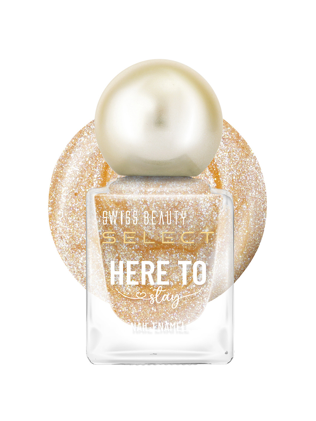 SWISS BEAUTY Select Here to Stay Long Lasting Nail Enamel 12 ml - Shimmy Rust 27