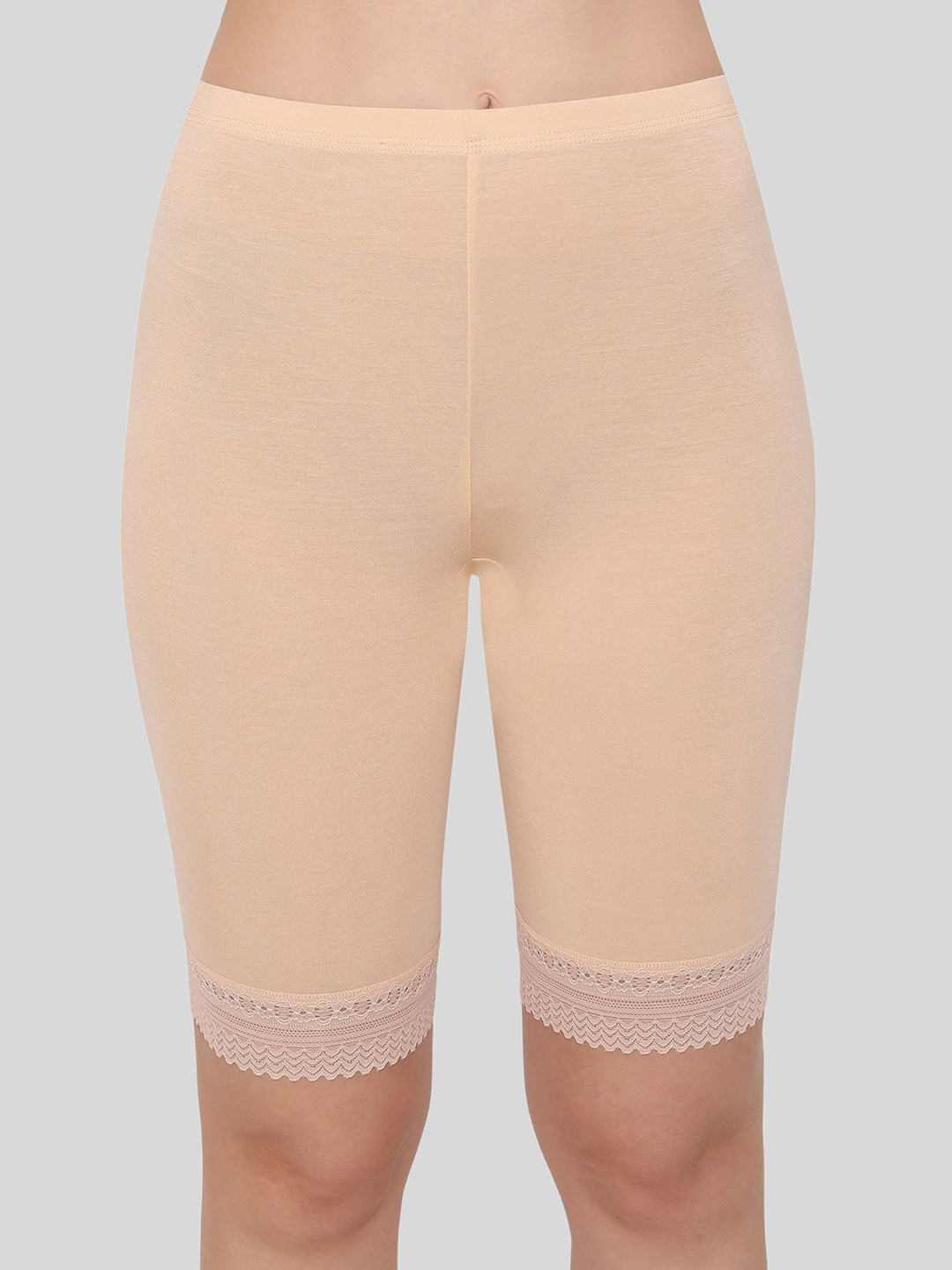 Glamoras Women Mid Rise Under Dress Cycling Sports Shorts With Concealed Waistband