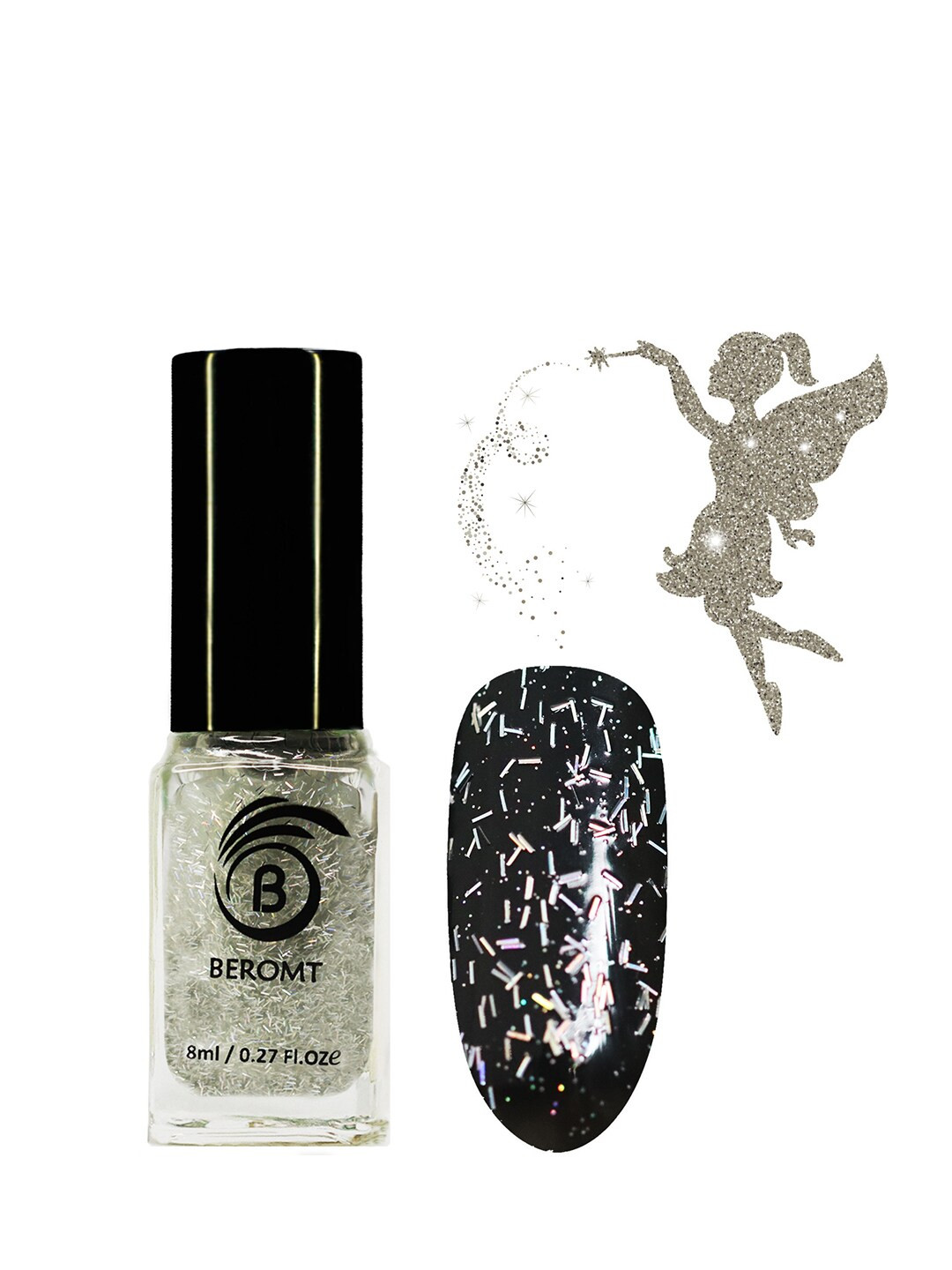 BEROMT Topper Vegan Fast Dry Alcohol-Free Gel Nail Polish - Shade 202