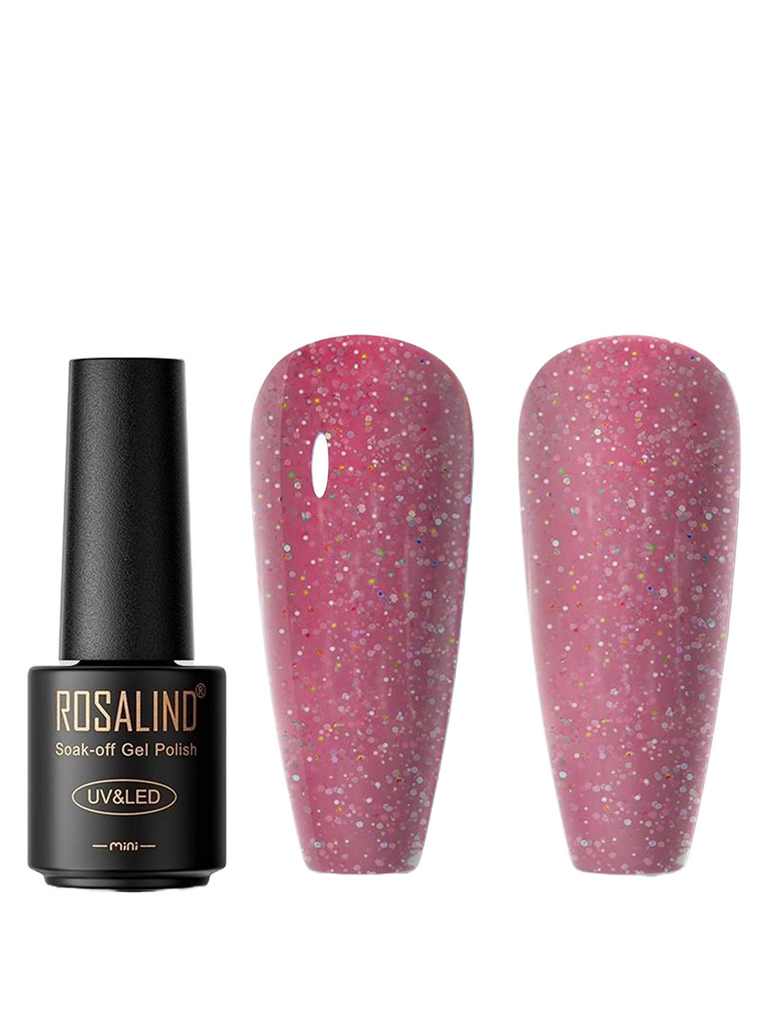 ROSALIND Soak-Off UV & LED Long-Wearing Gel Polish - 7 ml - C104 Pink