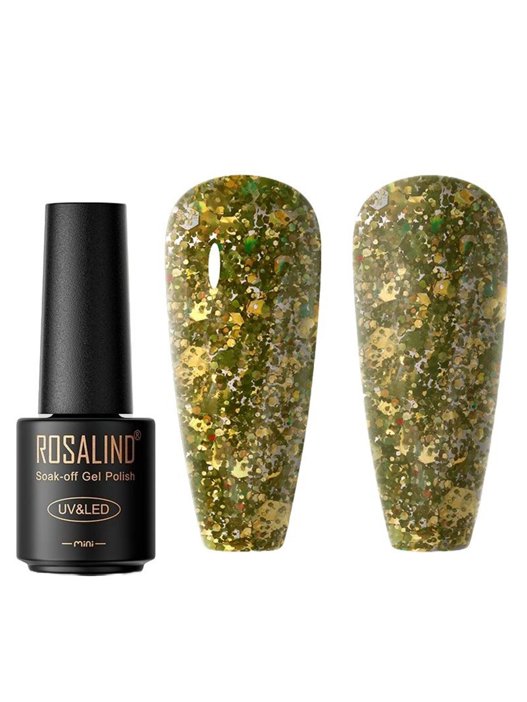 ROSALIND Soak-Off UV & LED Long-Wearing Gel Polish - 7 ml - C173 Olive Green