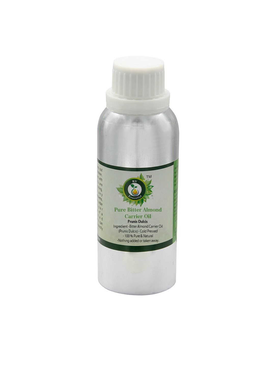 R V Essential Pure Bitter Almond Carrier Oil - 630 ml