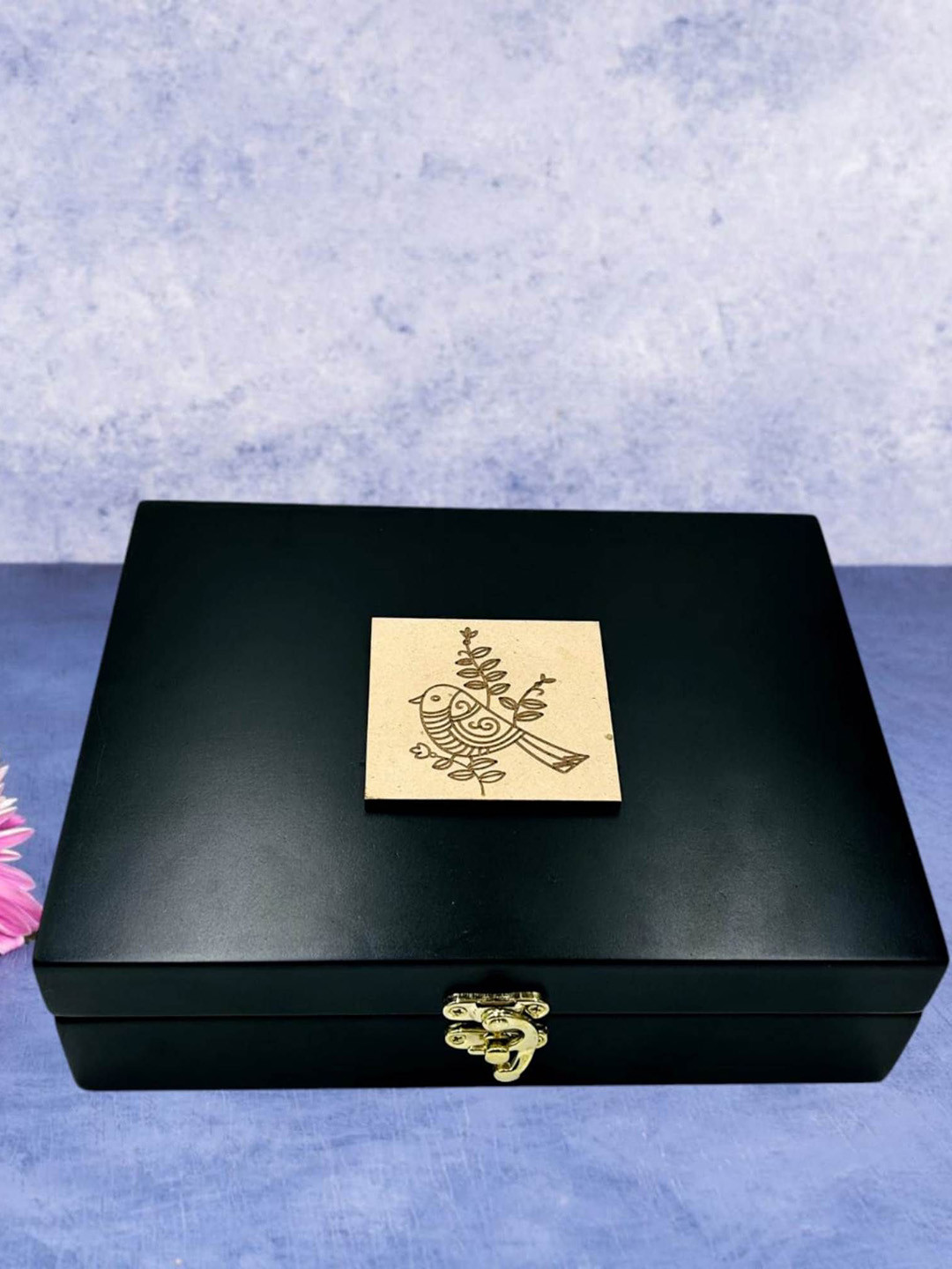 Angira handicrafts Wooded Multipurpose Storage Box