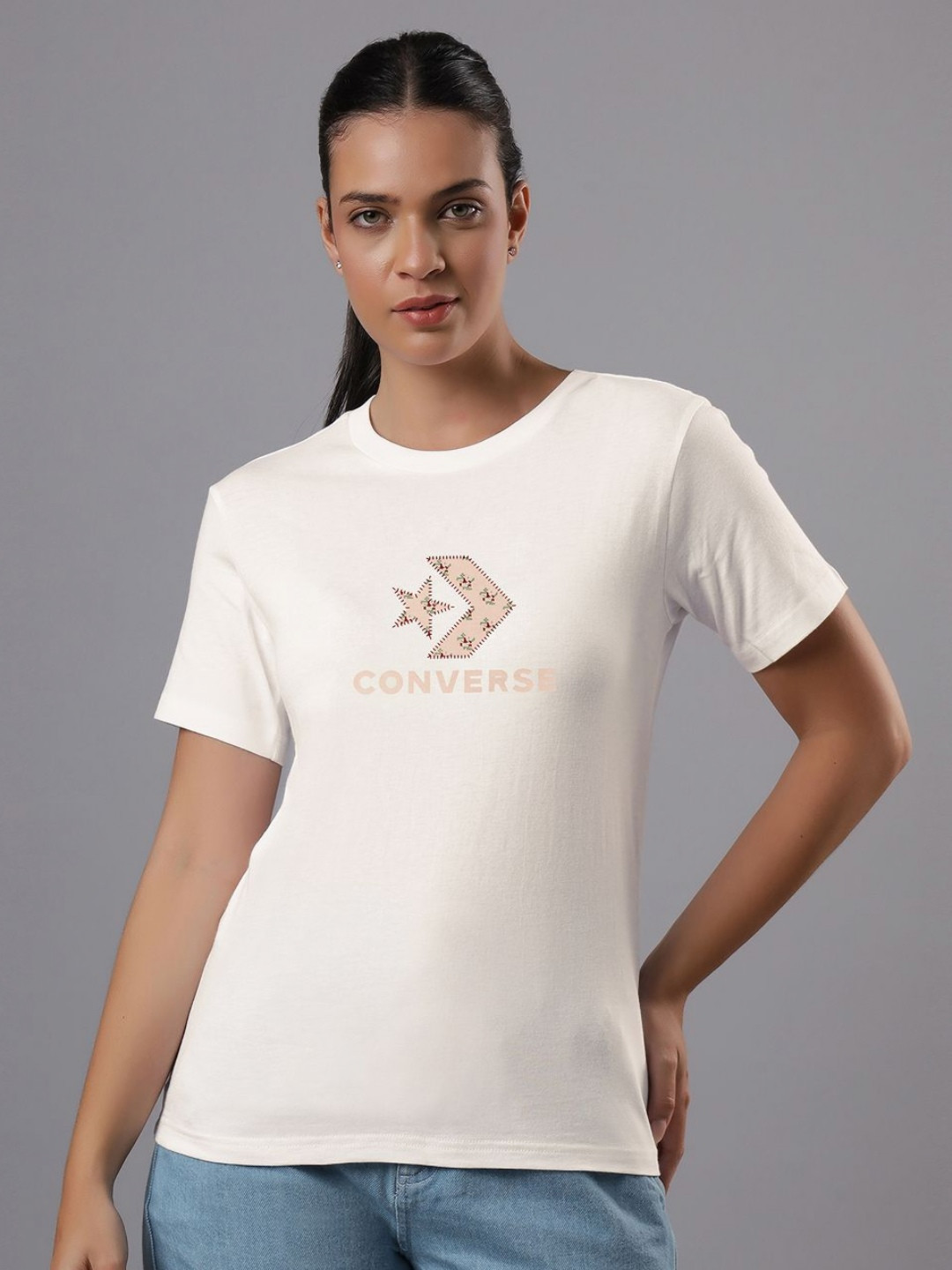 Converse Women Gingham & Strawberries T-Shirt