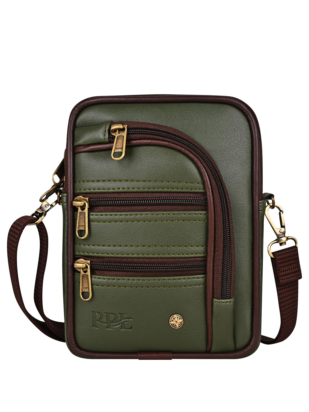 Pramadda Pure Luxury Men Solid Messenger Bag