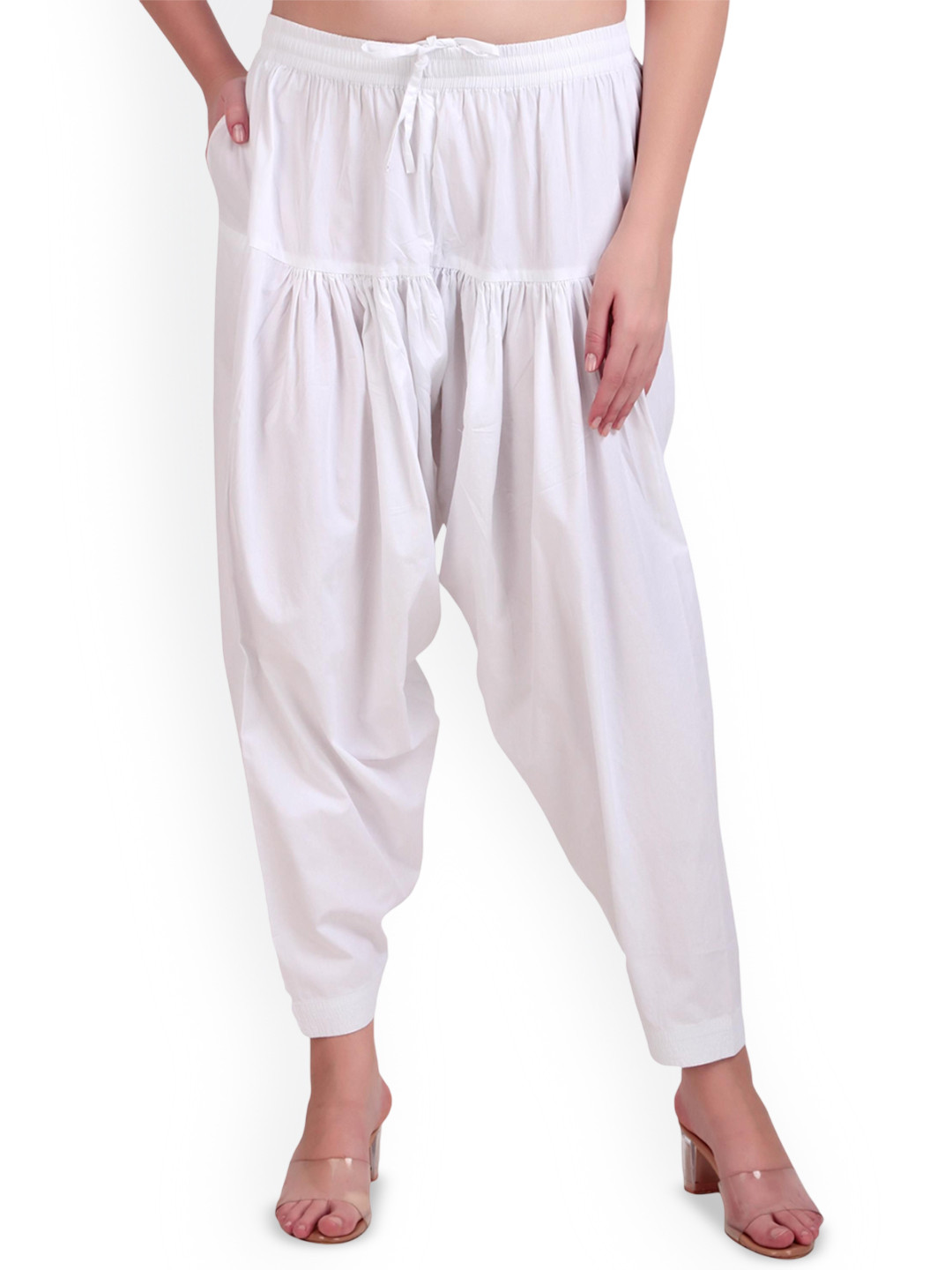 Pose india Loose Fit Pure Cotton Salwar