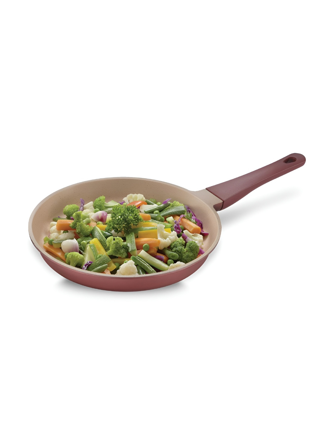 Prestige Maroon Induction Base Aluminium Pan