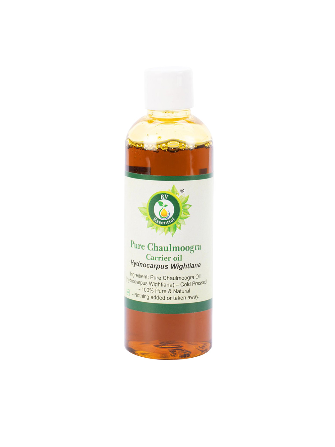 R V Essential Pure Chaulmoogra Carrier Oil - 100 ml