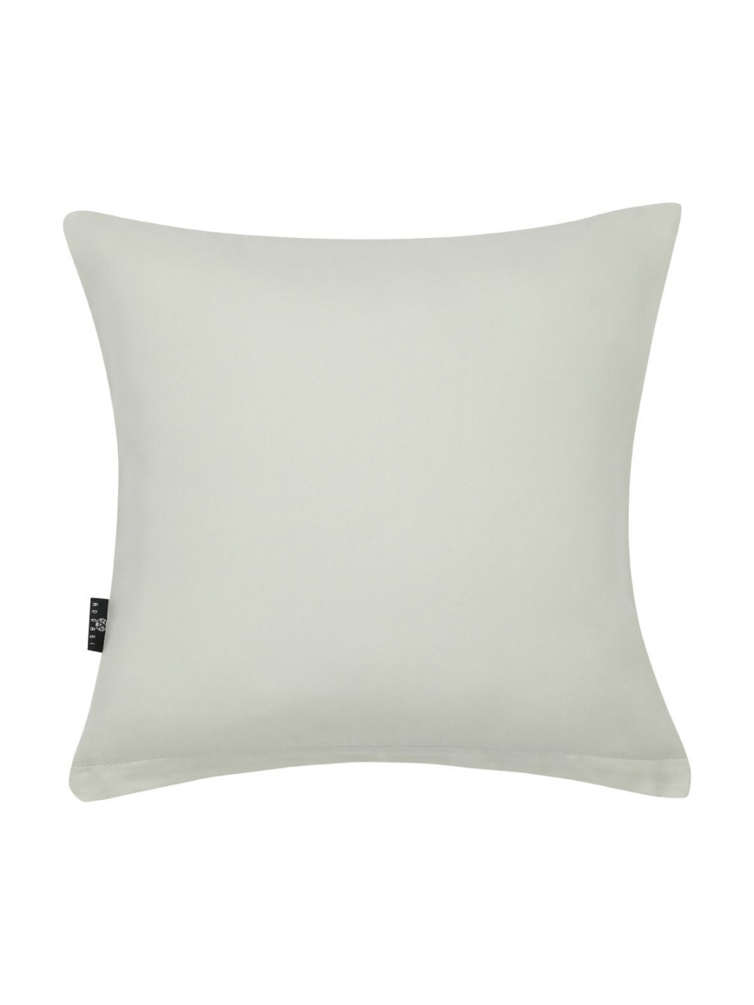 Arrabi White Cotton Blend Breathable 5 Piece Square Cushion Covers -16x16In