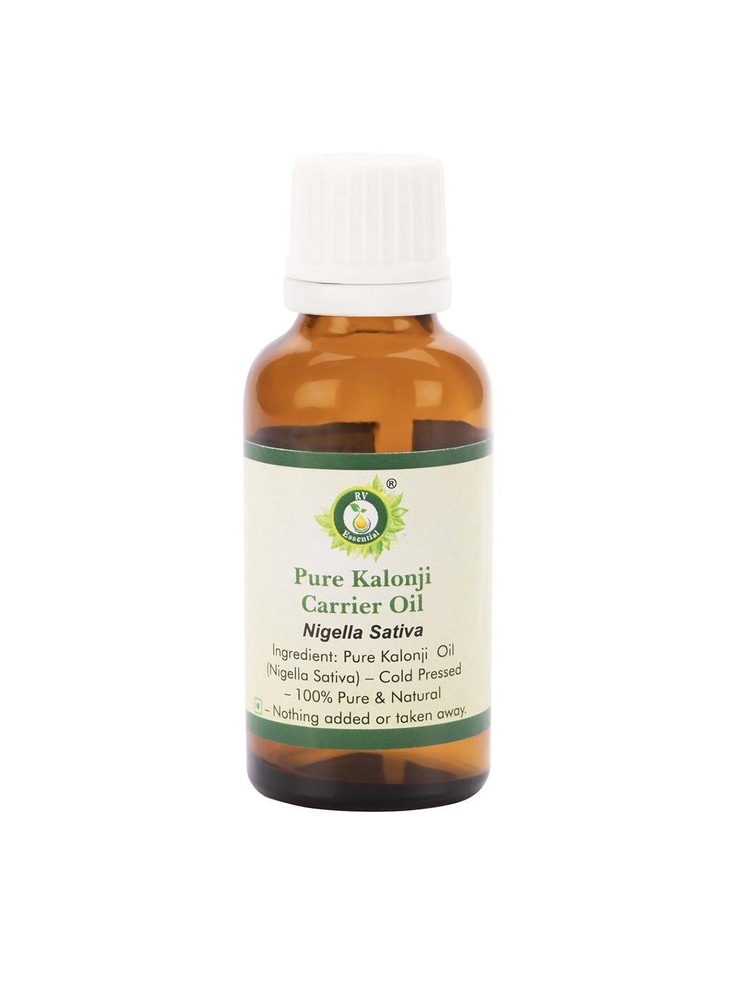 R V Essential Pure Kalonji Carrier Oil - 30 ml