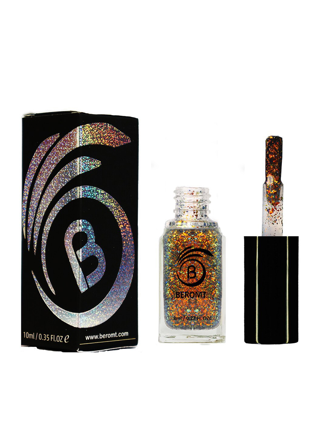 BEROMT Topper Vegan Fast Dry Alcohol-Free Gel Nail Polish - Shade 206