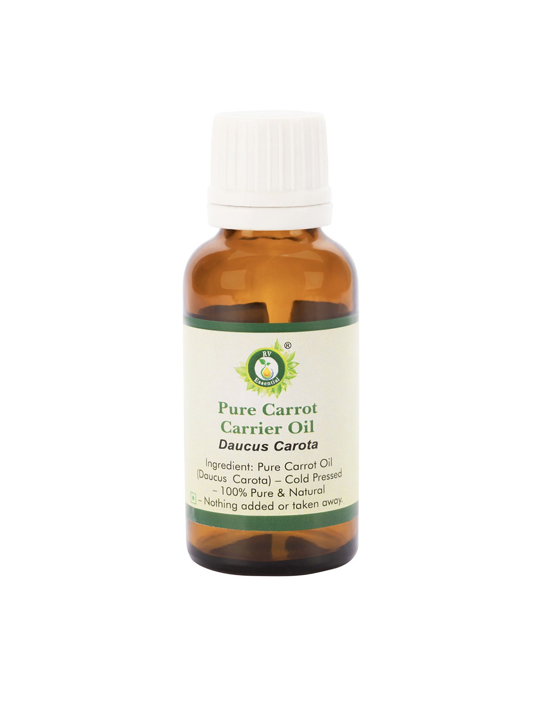 R V Essential Pure Carrot Carrier Oil - 50 ml