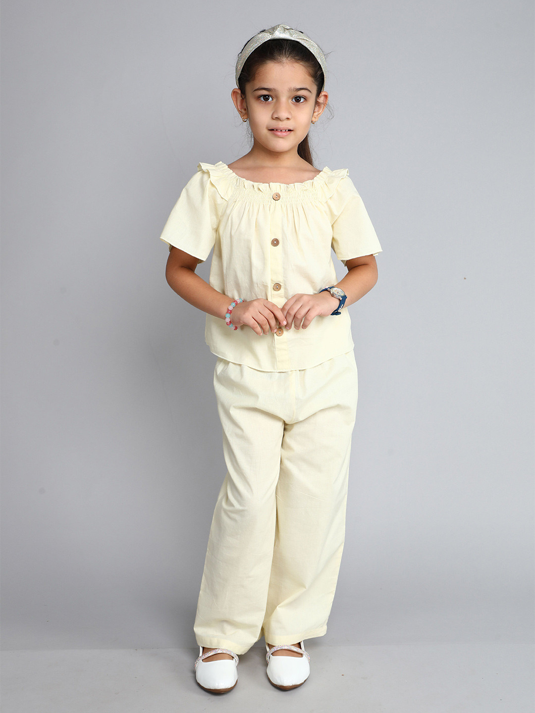The Magic Wand Girls Top with Palazzos