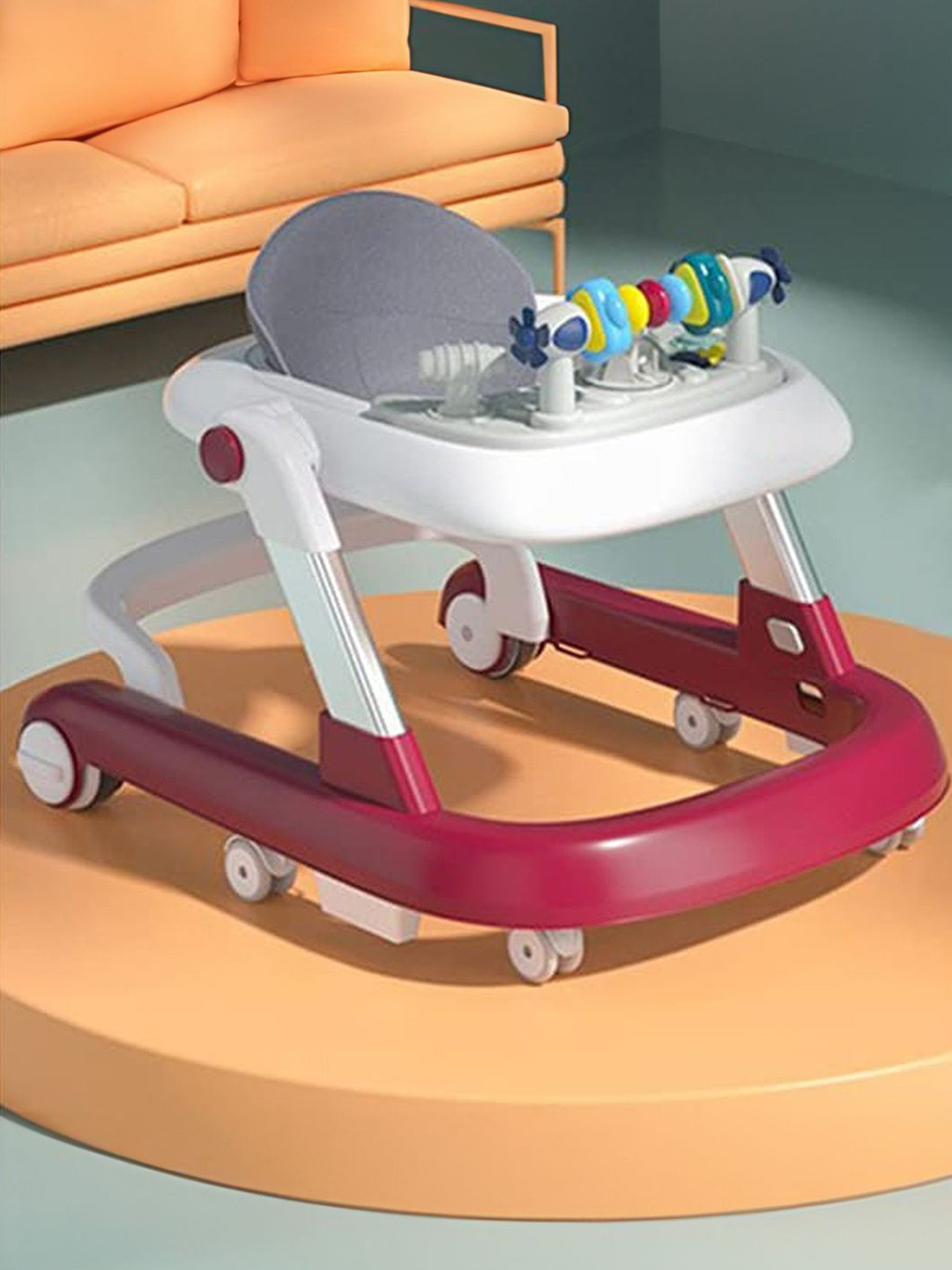 StarAndDaisy Infants 2-in-1 Foldable Activity Walker